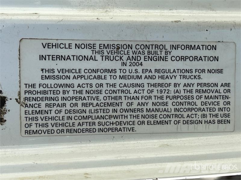 International Durastar 4300 4x2 Service Truck Forsvar/Miljø