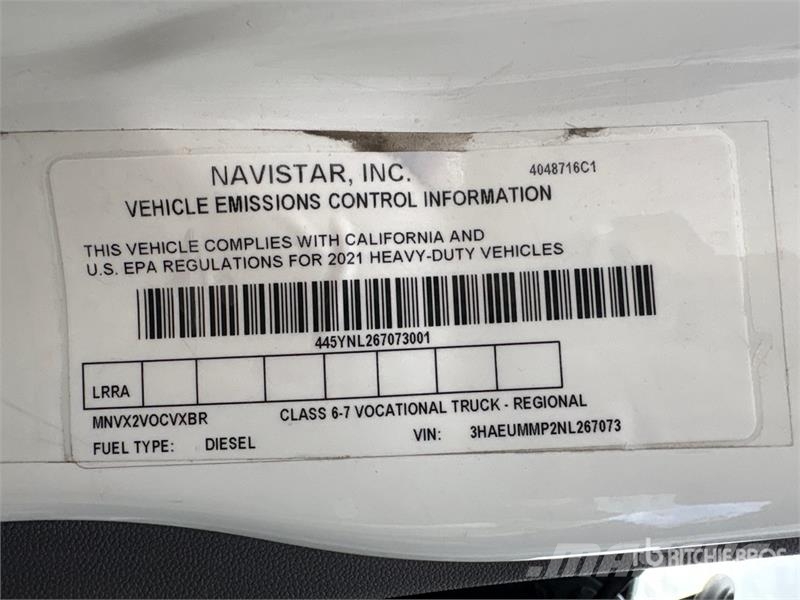 International MV 607 4x2 Freight Van Truck Furgons