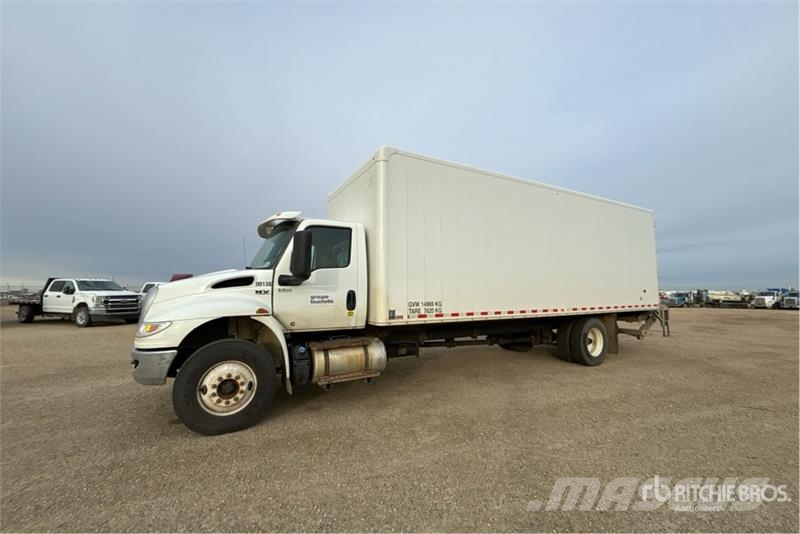 International MV607 4x2 Van Truck Camion cassonati