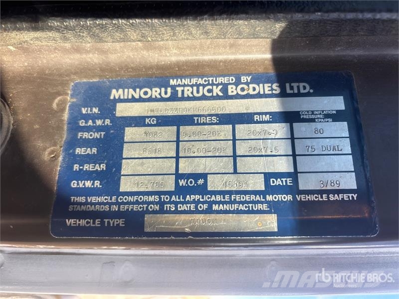 International NaviStar 1954 4x2 Flatbed Truck Platós / Ponyvás teherautók