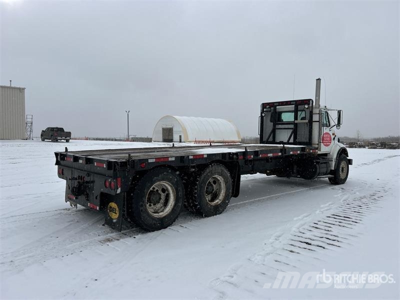 International Navistar 8100 6x4 Flatbed Truck Φορτηγά Kαρότσα με ανοιγόμενα πλαϊνά