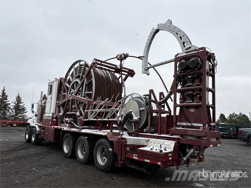 International Paystar 5600i 10x6 Twin-Steer Coiled Tubing Reel T Sleepwagens