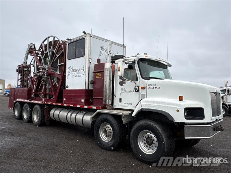 International Paystar 5600i 10x6 Twin-Steer Coiled Tubing Reel T Sleepwagens