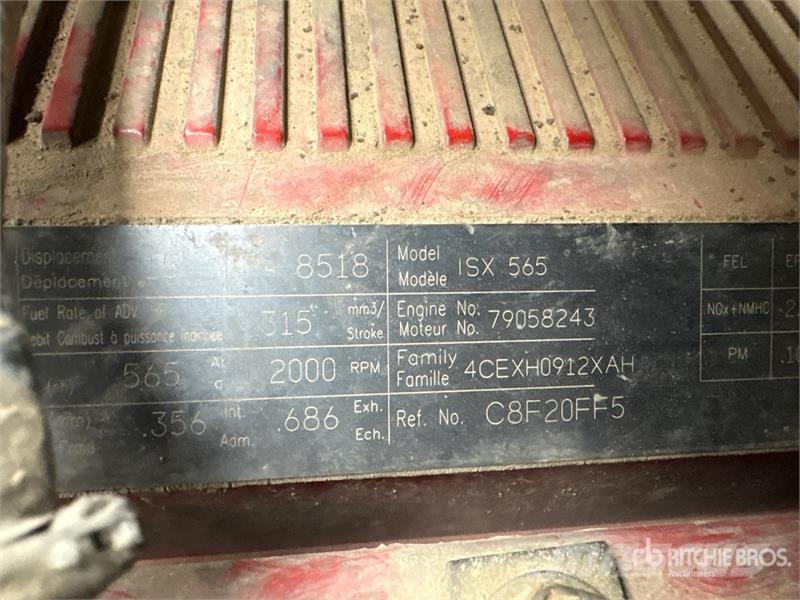 International Paystar 5600i 8x6 Sleeper Nitrogen Truck Специальные грузовики