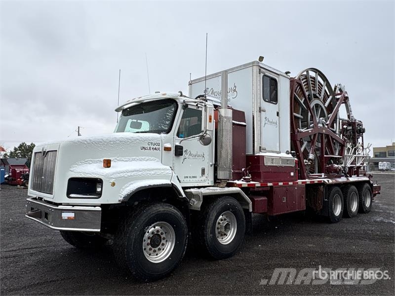 International Paystar 5600i 10x6 Twin-Steer Coiled Tubing Reel T Sleepwagens