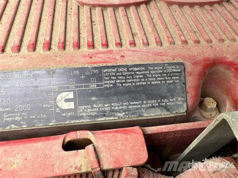 International Paystar 5900I 8x6 Nitrogen Truck Специальные грузовики