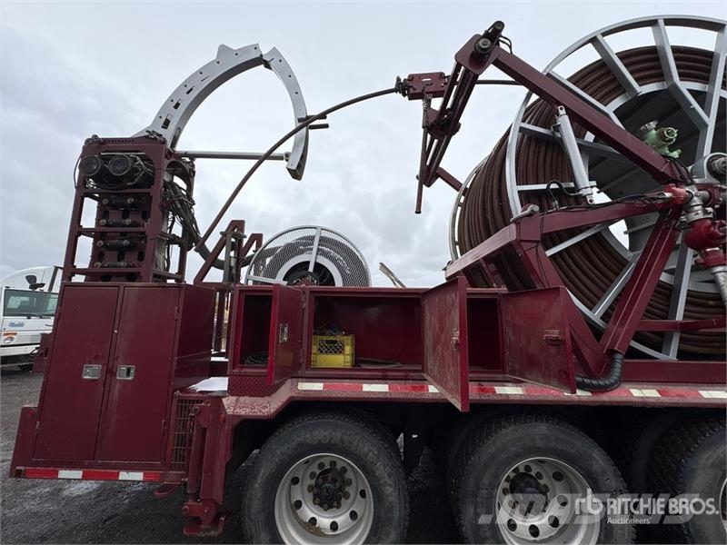 International Paystar 5600i 10x6 Twin-Steer Coiled Tubing Reel T Sleepwagens