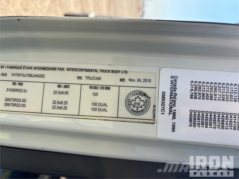 International Workstar 7400 6x4 Wireline Logging Truck Equipamiento para el procesado