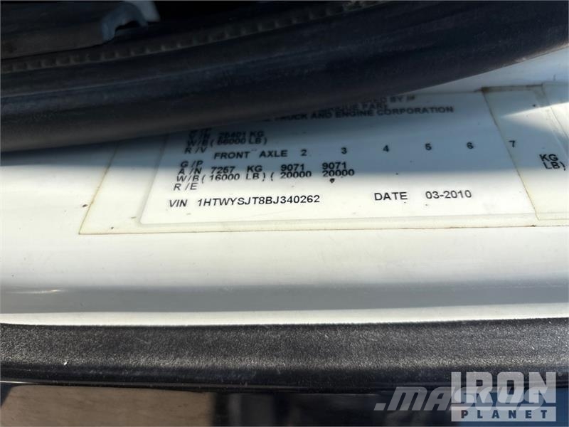 International Workstar 7400 6x4 Wireline Logging Truck Equipamiento para el procesado