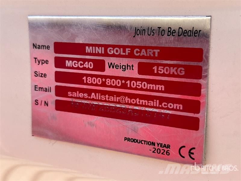  IRGC40 Electric Mini Golf Cart Гольф-мобілі