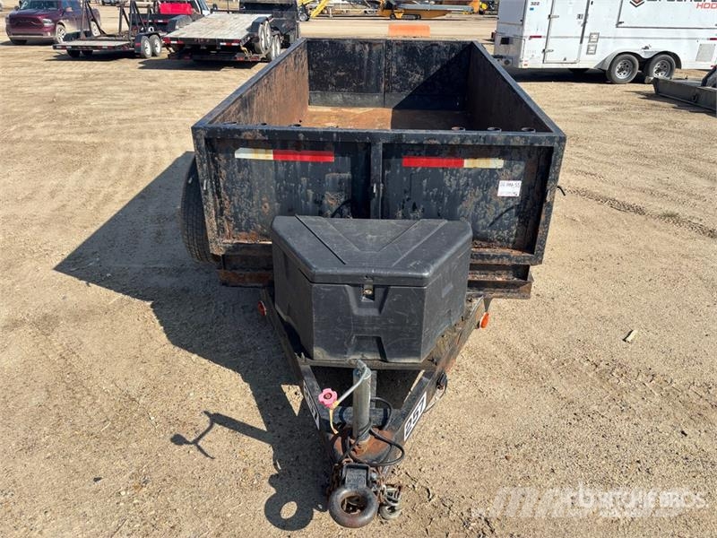 Iron Panther 10 ft T/A Dump Utility Trailer Bañera