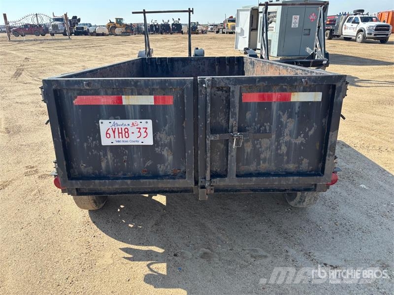 Iron Panther 10 ft T/A Dump Utility Trailer Bañera