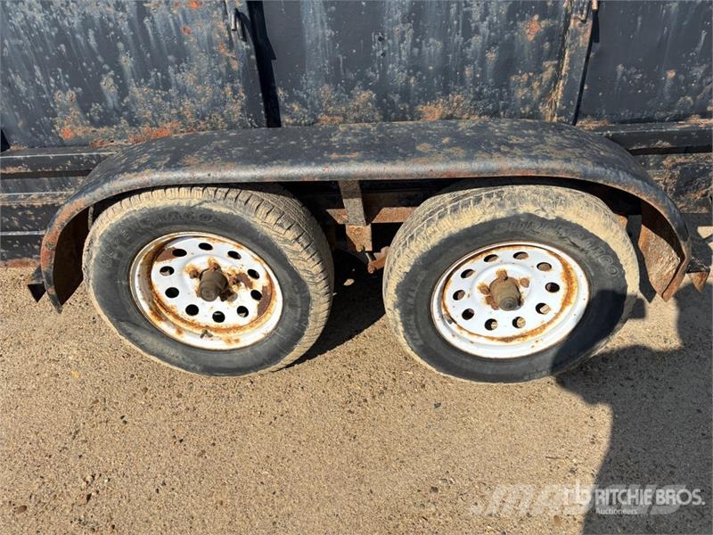 Iron Panther 10 ft T/A Dump Utility Trailer Bañera