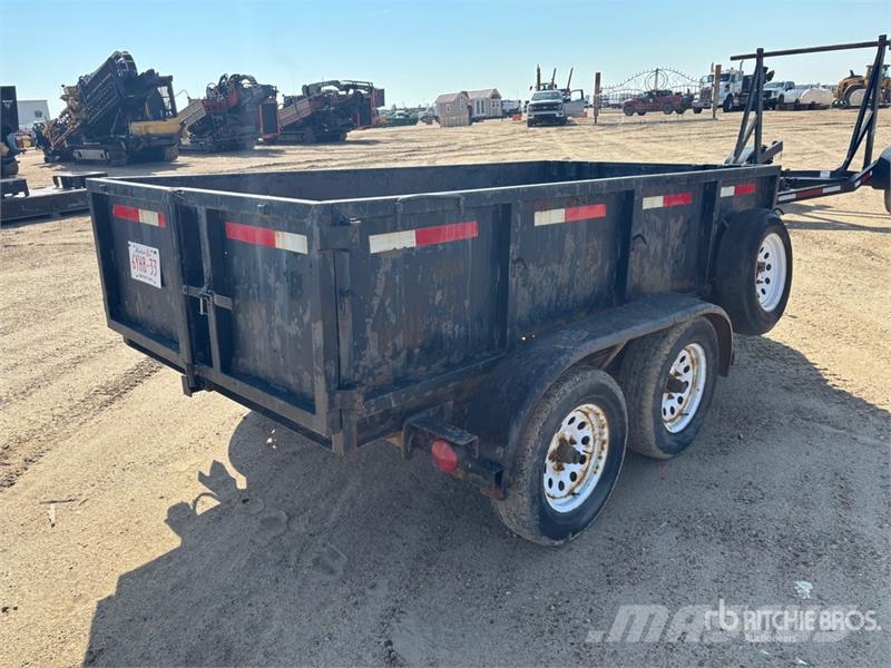 Iron Panther 10 ft T/A Dump Utility Trailer Bañera