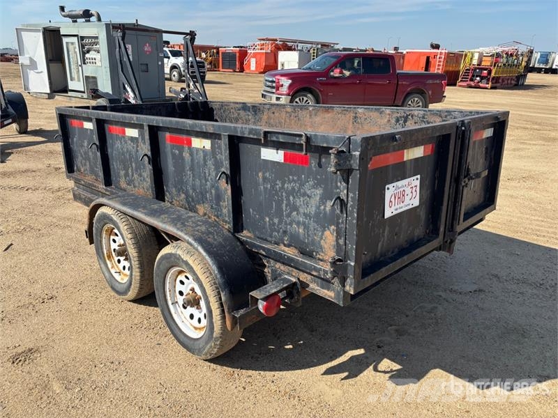 Iron Panther 10 ft T/A Dump Utility Trailer Bañera