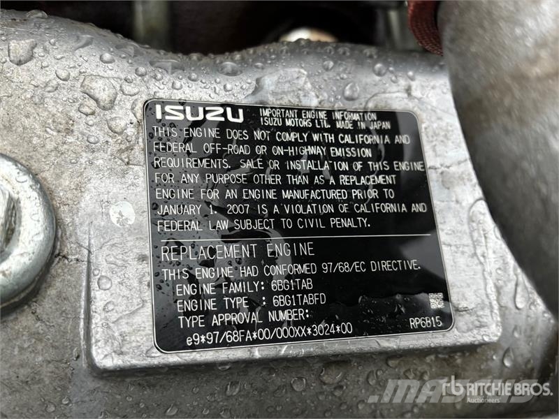 Isuzu BB-6BGITRW-02 Engine Motoren
