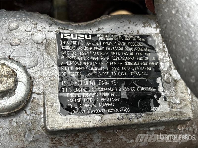 Isuzu BB-6BGITRW-02 Engine Motoren