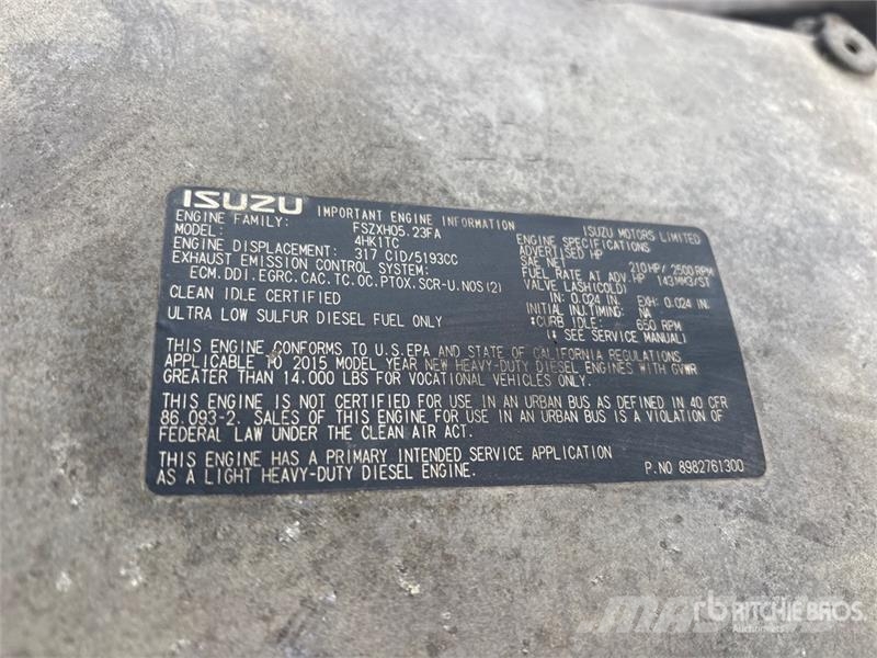 Isuzu NPR Tovornjaki zabojniki