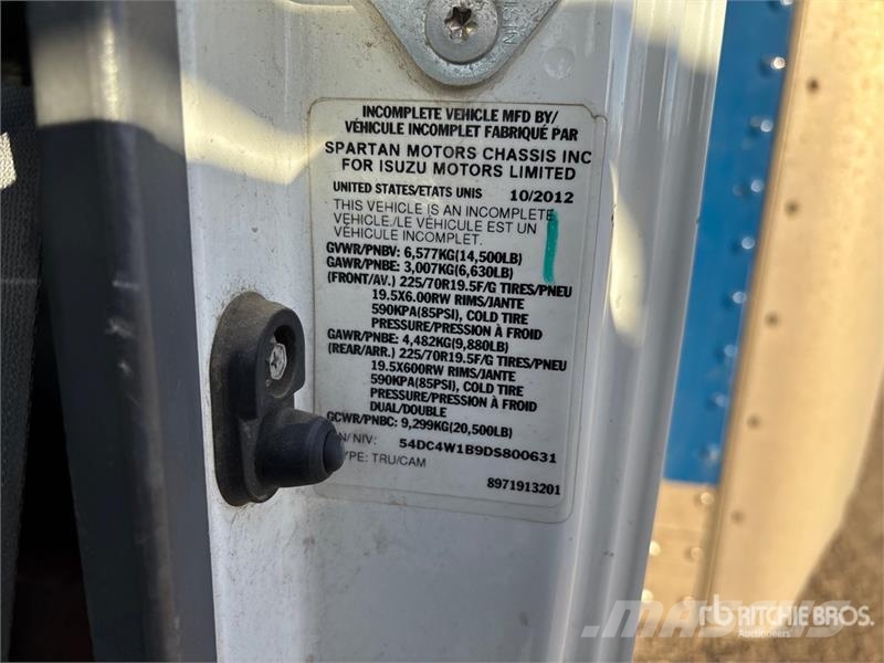 Isuzu NPR Kapali kasa kamyonlar