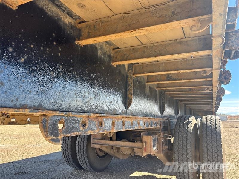 J C Trailers 53 ft Tri/A Flatbed Trailer Prikolice platforme/otvoreni sanduk