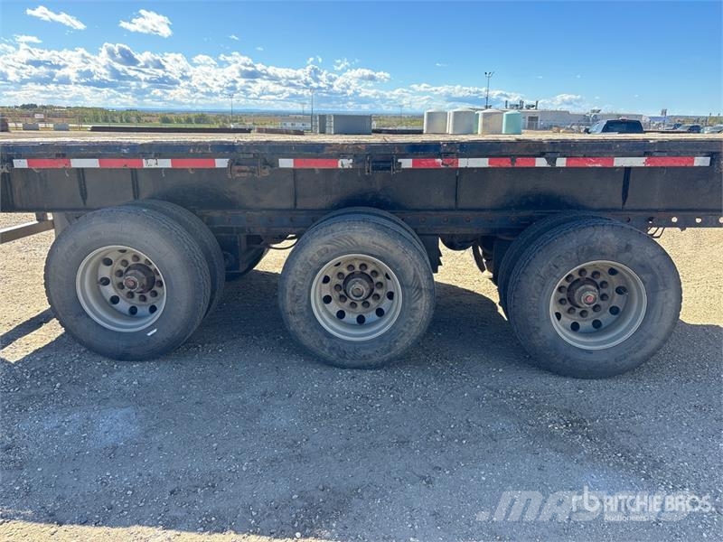 J C Trailers 53 ft Tri/A Flatbed Trailer Prikolice platforme/otvoreni sanduk