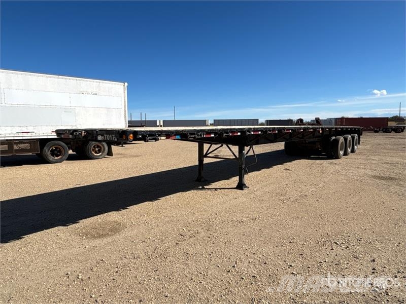 J C Trailers 53 ft Tri/A Flatbed Trailer Prikolice platforme/otvoreni sanduk