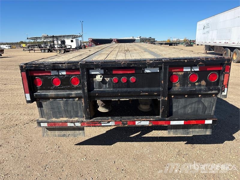 J C Trailers 53 ft Tri/A Flatbed Trailer Prikolice platforme/otvoreni sanduk