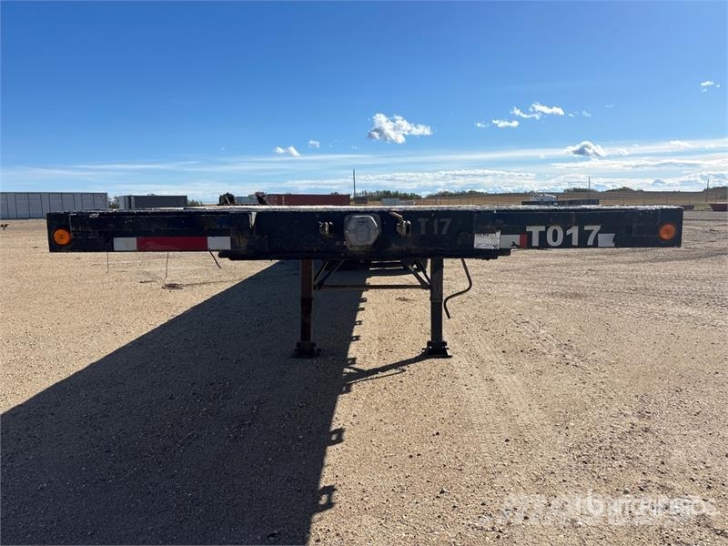 J C Trailers 53 ft Tri/A Flatbed Trailer Prikolice platforme/otvoreni sanduk