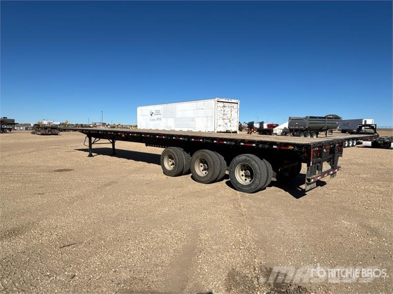 J C Trailers 53 ft Tri/A Flatbed Trailer Prikolice platforme/otvoreni sanduk