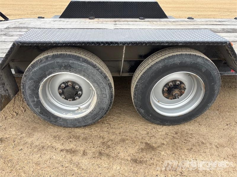 J & Trailers 21 ft T/A Equipment Trailer Vehicle transport trailers