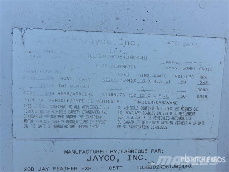 Jayco Jay Feather 25 ft T/A Travel Trailer مقطورات أخرى