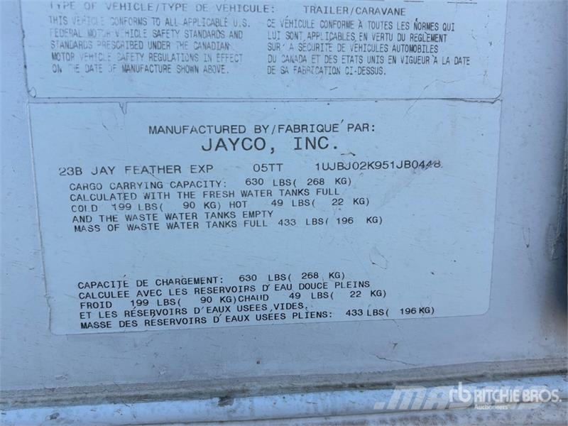 Jayco Jay Feather 25 ft T/A Travel Trailer مقطورات أخرى