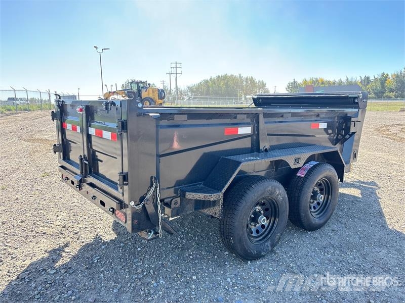 JB Trailers 10 ft T/A Dump Utility Trailer Самосвальные прицепы