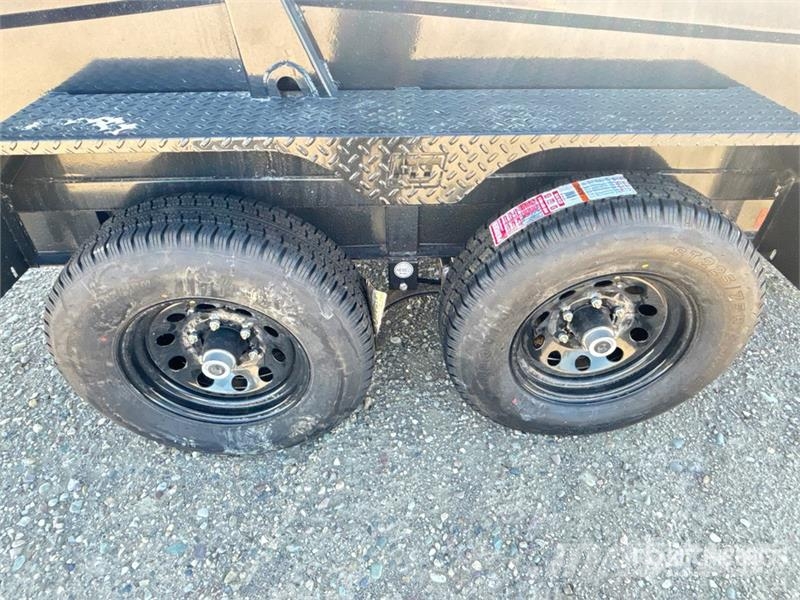 JB Trailers 10 ft T/A Dump Utility Trailer Самосвальные прицепы