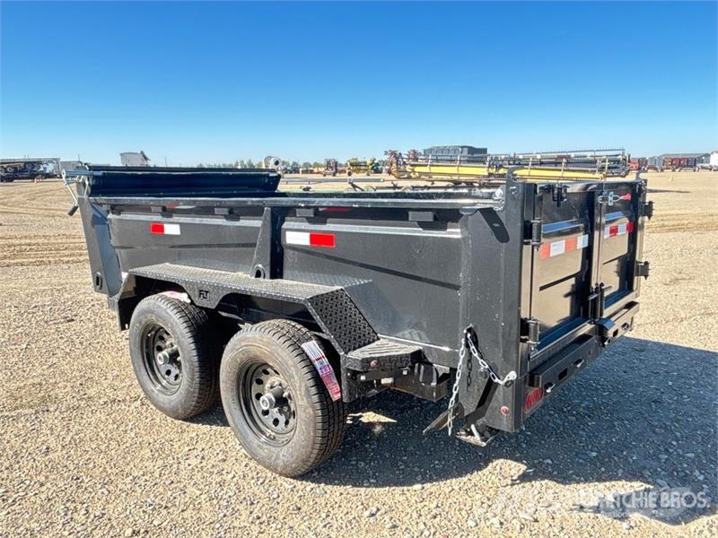 JB Trailers 10 ft T/A Dump Utility Trailer Самосвальные прицепы