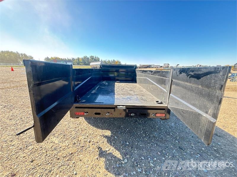 JB Trailers 10 ft T/A Dump Utility Trailer Самосвальные прицепы