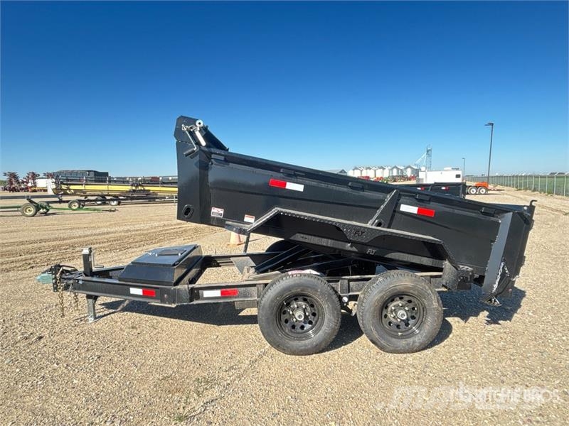 JB Trailers 10 ft T/A Dump Utility Trailer Самосвальные прицепы