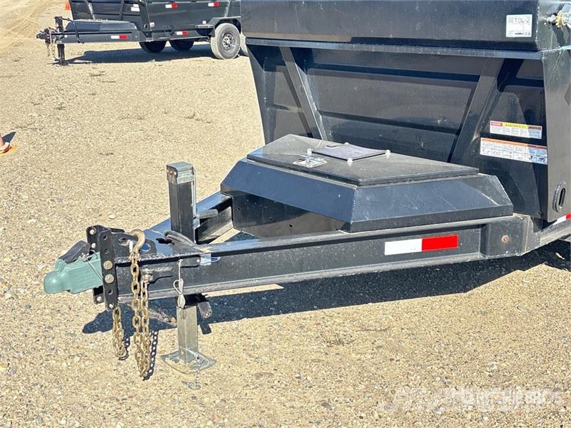 JB Trailers 10 ft T/A Dump Utility Trailer Самосвальные прицепы