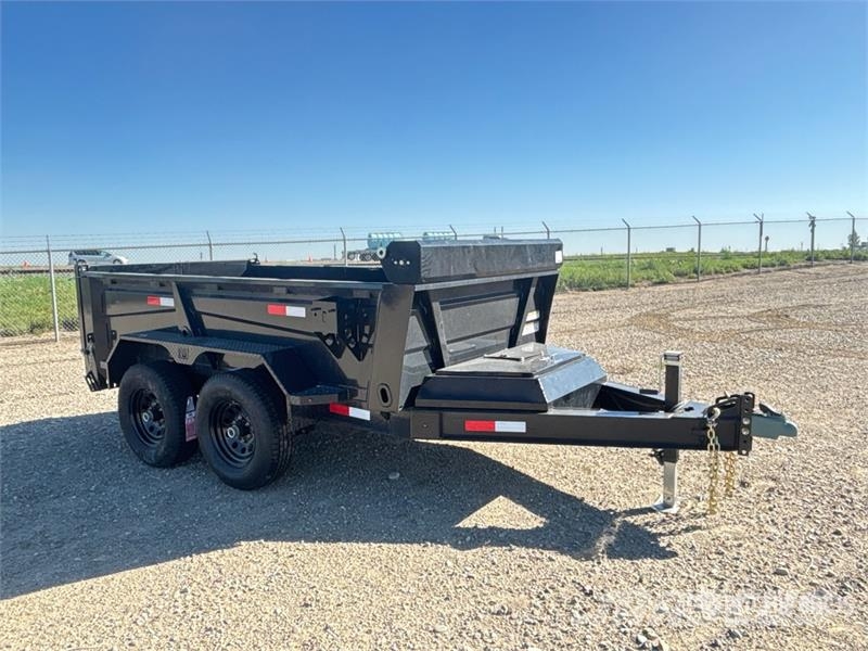 JB Trailers 10 ft T/A Dump Utility Trailer Самосвальные прицепы
