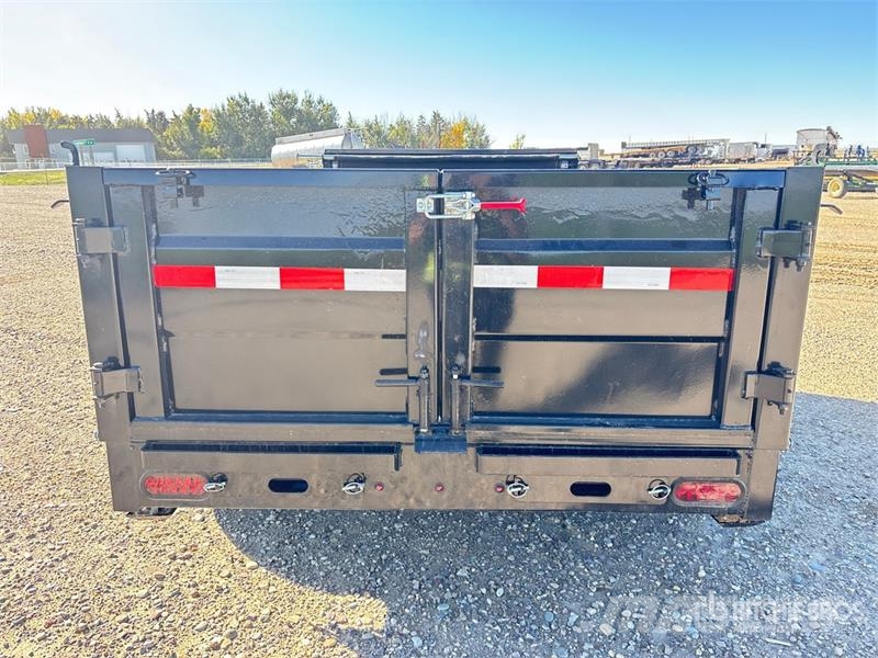 JB Trailers 10 ft T/A Dump Utility Trailer Самосвальные прицепы