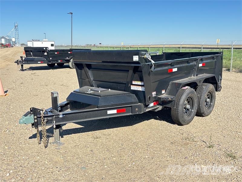 JB Trailers 10 ft T/A Dump Utility Trailer Самосвальные прицепы