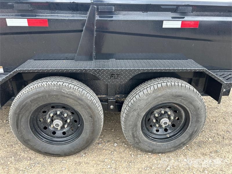  JB Trailers 14 ft T/A Dump Utility Trailer Tipphengere