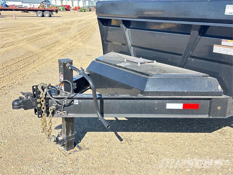JB Trailers 14 ft T/A Dump Utility Trailer Remorque benne