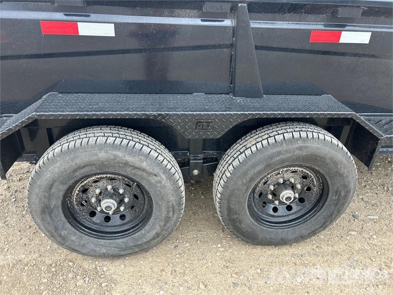  JB Trailers 14 ft T/A Dump Utility Trailer Tipphengere