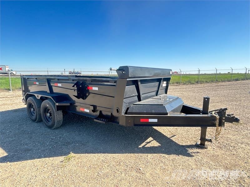 JB Trailers 14 ft T/A Dump Utility Trailer Remorque benne