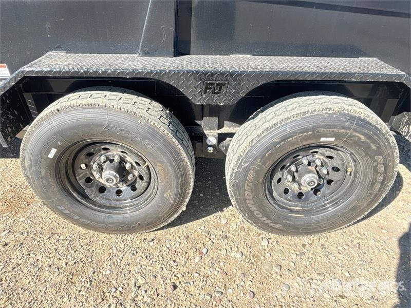 JB Trailers 14 ft T/A Dump Utility Trailer Remorque benne