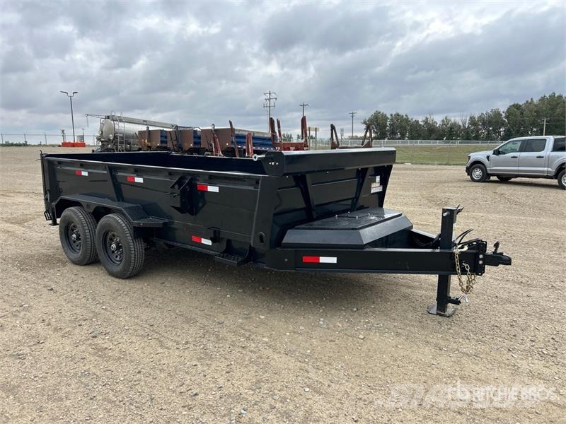 JB Trailers 14 ft T/A Dump Utility Trailer Tipphengere