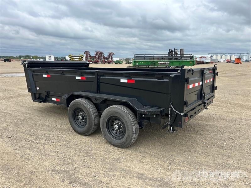  JB Trailers 14 ft T/A Dump Utility Trailer Tipphengere