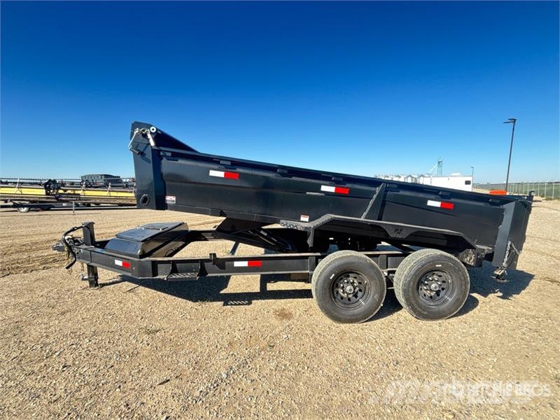 JB Trailers 14 ft T/A Dump Utility Trailer Remorque benne