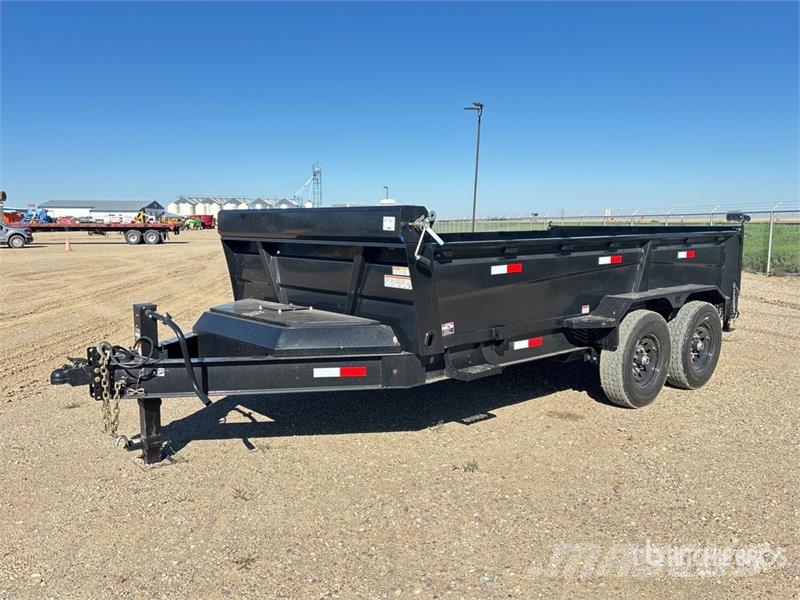 JB Trailers 14 ft T/A Dump Utility Trailer Remorque benne